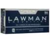 Speer 53919 Lawman 357Sig 125gr Total Metal Jacket Flat Nose 50 Per Box 20 Case