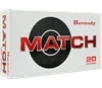 Hornady 8230 Match 338LapuaMag 250gr Boat Tail Hollow Point 20 Per Box 6 Case