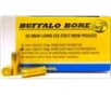 Buffalo Bore Ammunition 7A20 Personal Defense Strictly Business 454Casull 325gr Lead Flat Nose 20 Per Box 12 Case
