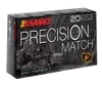 Barnes Bullets 30846 Precision Match 5 56x45mmNATO 69gr Open Tip Match Boat Tail 20 Per Box 10 Case