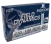 Fiocchi 270SPB Field Dynamics 270Win 130gr Pointed Soft Point 20 Per Box 10 Case