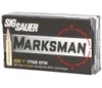 Sig Sauer E223M120 Marksman 223 Rem 77 gr Open Tip Match 20 Per Box  25 Case