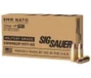 Sig Sauer E9MMB2PM1750 Military Grade M17 9mmLuger P 124gr Full Metal Jacket 50 Per Box 20 Case