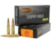 HSM 308185VLD Trophy Gold Extended Range 308 Win 185 gr Berger Hunting VLD Match 20 Per Box  25 Case
