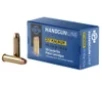 PPU PPH357MF Handgun 357Mag 158gr Flat Point Jacketed 50 Per Box 10 Case