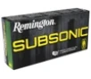 Remington Ammunition 27745 Subsonic 360Buckhammer 250gr Bonded Hollow Point 20 Per Box 10 Case