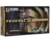 Federal P65CRDELDX1 Premium ELD-X 6 5Creedmoor 143gr 20 Per Box 10 Case