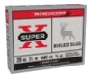 Winchester Ammo X20RSM5 Super X 20Gauge 2 75  3 4oz Rifled Slug Shot 5 Per Box 50 Case