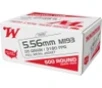 Winchester Ammo WM193500 M193 5 56mm 55gr Full Metal Jacket 500 Per Box 2 Case