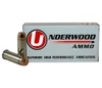 Underwood Ammo 323 44Special 245gr Full Metal Jacket Flat Nose 50 Per Box 10 Case