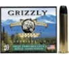 Grizzly Ammo GC45 701 45-70Gov 405gr Round Nose Flat Point 20 Per Box 10 Case