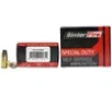 SinterFire Inc SF9100SD Special Duty  SD  9mmLuger 100gr Lead Free Frangible Hollow Point 20 Per Box 10 Case