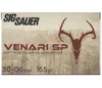 Sig Sauer V3006SP16520 Venari 30-06Springfield 165gr Soft Point 20 Per Box 10 Case