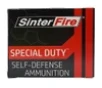SinterFire Inc SF40125SD Special Duty  SD  40S W 125gr Lead Free Frangible Hollow Point 20 Per Box 10 Case