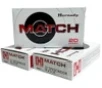 Hornady 83411 Match 22Creedmoor 80gr Extremely Low Drag-Match 20 Per Box 10 Case
