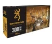 Browning Ammo B192103082 Max Point 308Win 168gr 20 Per Box 10 Case