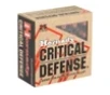 Hornady 90250 Critical Defense 9mmLuger 115gr Hornady Flex Tip eXpanding 25 Per Box 10 Case