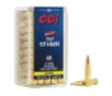 CCI 0053 TNT 17HMR 17gr Jacketeded Hollow Point 50 Per Box 40 Case