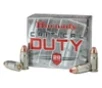 Hornady 90216 Critical Duty 9mmLuger P 124gr Hornady FlexLock 25 Per Box 10 Case