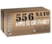 Fiocchi 556M193L 5 56NATO 55gr Full Metal Jacket Boat Tail 50 Per Box 20 Case