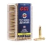 CCI 0060 TNT Green 22WMR 30gr Speer TNT Green Hollow Point 50 Per Box 40 Case