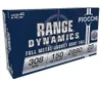 Fiocchi 308A Range Dynamics 308Win 150gr Full Metal Jacket Boat Tail 20 Per Box 10 Case