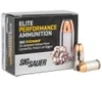 Sig Sauer E45AP120 Elite Performance 45ACP 200gr V-Crown Jacketed Hollow Point 20 Per Box 10 Case