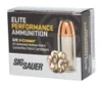 Sig Sauer E40SW120 Elite Performance 40S W 165gr V-Crown Jacketed Hollow Point 20 Per Box 10 Case
