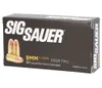 Sig Sauer E9MMB150 Elite Ball 9mmLuger 115gr Full Metal Jacket 50 Per Box 20 Case