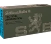 Sellier   Bellot SB9SUBB Handgun Target 9mmLuger Subsonic 150gr Full Metal Jacket 50 Per Box 20 Case