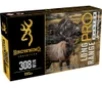 Browning Ammo B192503082 Long Range Pro 308Win 165gr 20 Per Box 10 Case