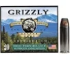 Grizzly Ammo GC45C P10 45Colt P 300gr Bonded Flat Point 20 Per Box 10 Case