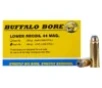 Buffalo Bore Ammunition 4G20 Low Recoil Strictly Business 44Rem Mag 240gr Jacket Hollow Point 20 Per Box 12 Case
