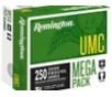 Remington Ammunition 23777 UMC Mega Pack 9mmLuger 115gr Full Metal Jacket 250 Per Box 4 Case