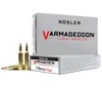 Nosler 65105 Varmageddon 17Rem 20gr Flat Base Tipped 20 Per Box 20 Case