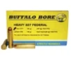 Buffalo Bore Ammunition 37A20 Heavy Strictly Business 327Federal Mag 100gr Jacket Hollow Point 20 Per Box 12 Case