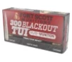Fort Scott Munitions 300190SCVSS Tumble Upon Impact  TUI  Rifle 300Blackout 190gr Solid Copper Spun 20 Per Box 25 Case