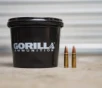 Gorilla Ammunition  300 AAC BlackOut  147gr FMJ     160 Round Bucket     Made in the U S A 