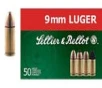 Sellier   Bellot 9MM 115 Grain Full Metal Jacket 1000 Round Case 