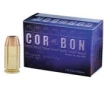 Cor-Bon Self Defense Brass  40 SW 165 Grain 20-Rounds JHP 