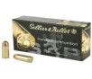 Sellier and Bellot Handgun Ammunition Brass  45 ACP 230-Grain 50-Rounds FMJ 
