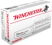 Winchester USA Brass 9mm 115-Grain 50-Rounds JHP 