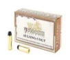 Fiocchi Cowboy Action  45 LC 50-Rounds Lead Round Nose Flat Point 250 Grains 