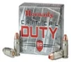 Hornady Critical Duty Nickel Plated Brass  45 ACP  P 220-Grain 20-Rounds FL 