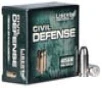 Liberty Ammunition Civil Defense Brass  40 SW 60-Grain 20-Rounds HP 