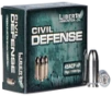 Liberty Ammunition Civil Defense Nickel Plated Brass  45 ACP P 78-Grain 20-Rounds FHP 