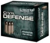 Liberty Ammunition Civil Defense 78 Grain Nickel Plated Brass  45 LC 20Rds 