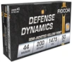 Fiocchi Defense Dynamics Brass  44 Mag 200 Grain 50-Rounds SJHP 