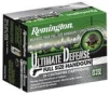 Remington Ultimate Defense  40 SW 165 Grain 20-Rounds BJHP 