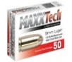 MaxxTech Brass 9mm 115-Grain 50-Rounds FMJ 